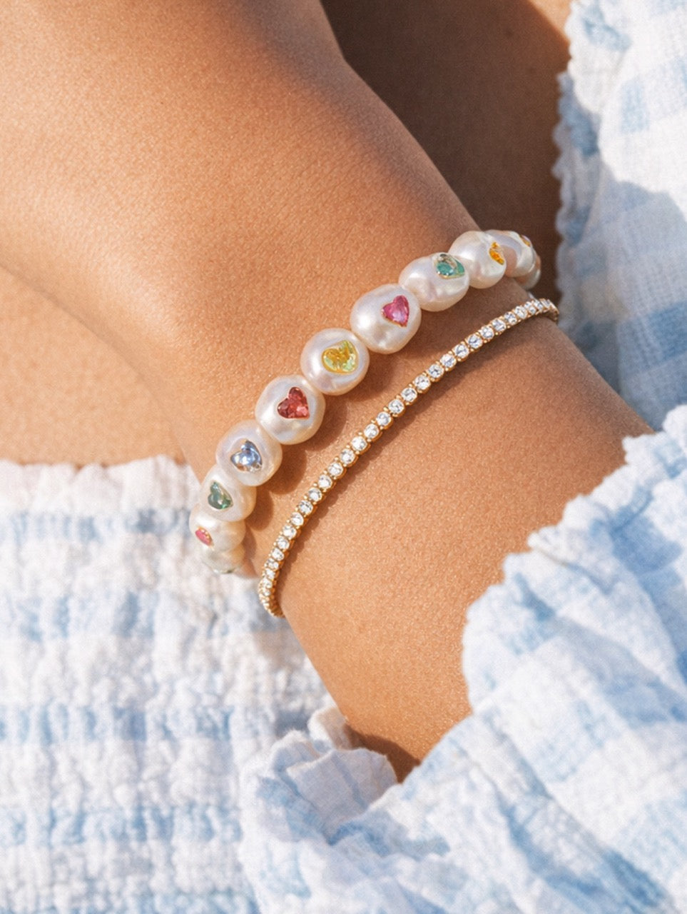Candy Planet Pearl Bracelet