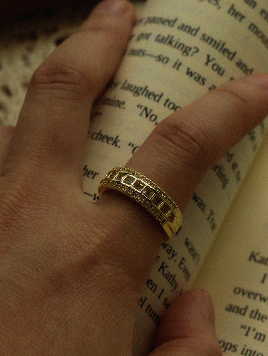 The Eternity Halo Ring