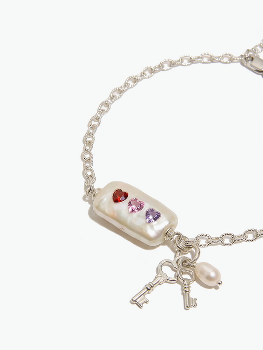 Cupid’s love charm bracelet