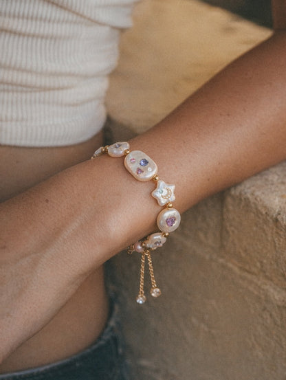 Romantic Pearl Nebula Bracelet