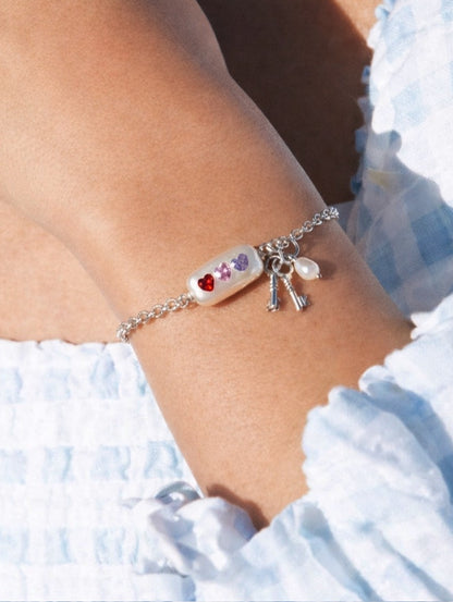 Cupid’s love charm bracelet