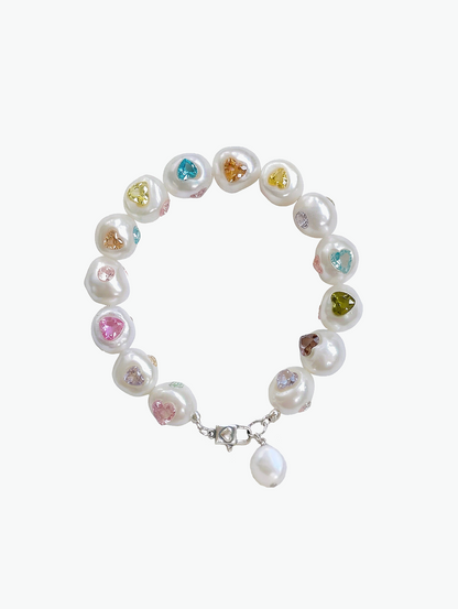 Candy Planet Pearl Bracelet