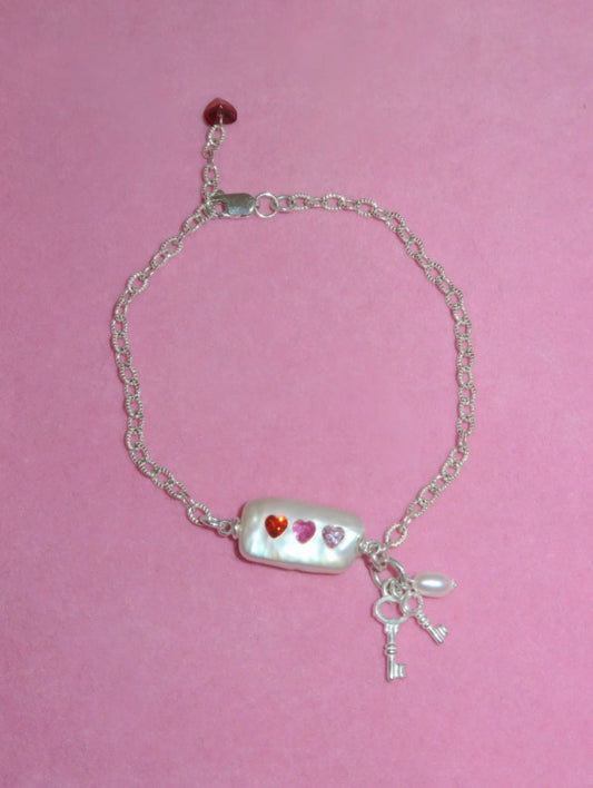 Cupid’s love charm bracelet