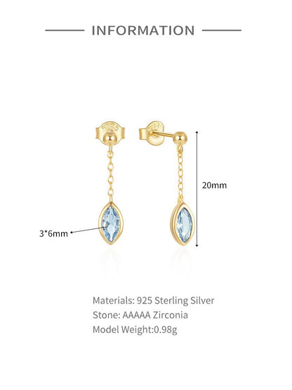 retro dangle earrings