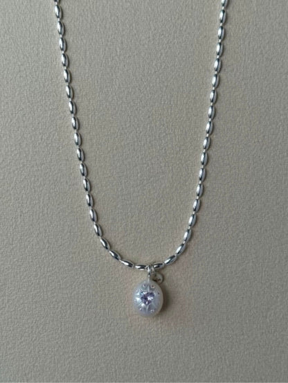 Sweetheart Egg Necklace