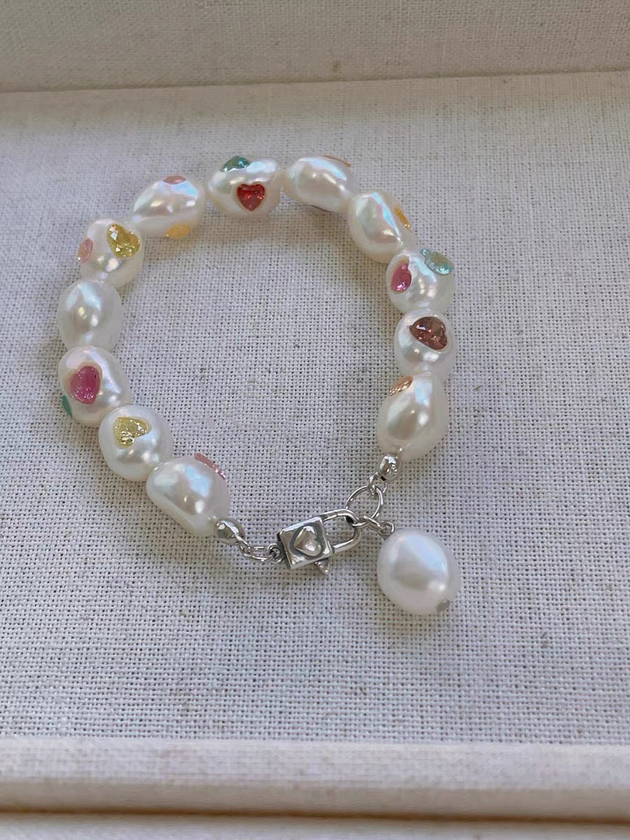 Candy Planet Pearl Bracelet