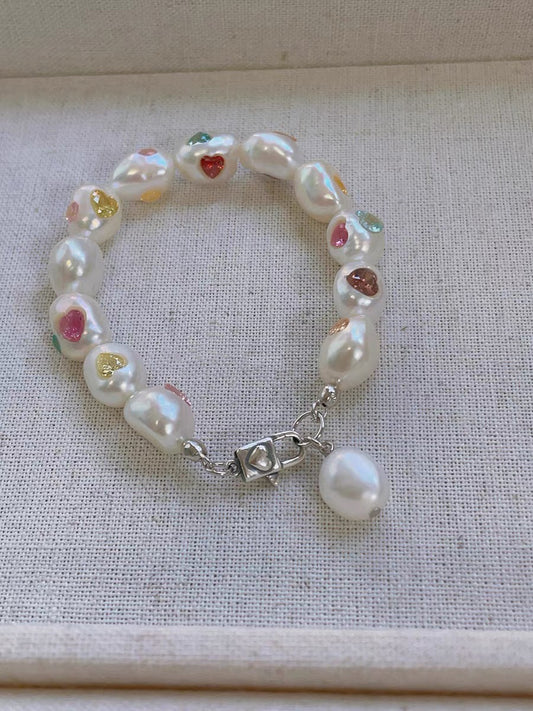 Candy Planet Pearl Bracelet